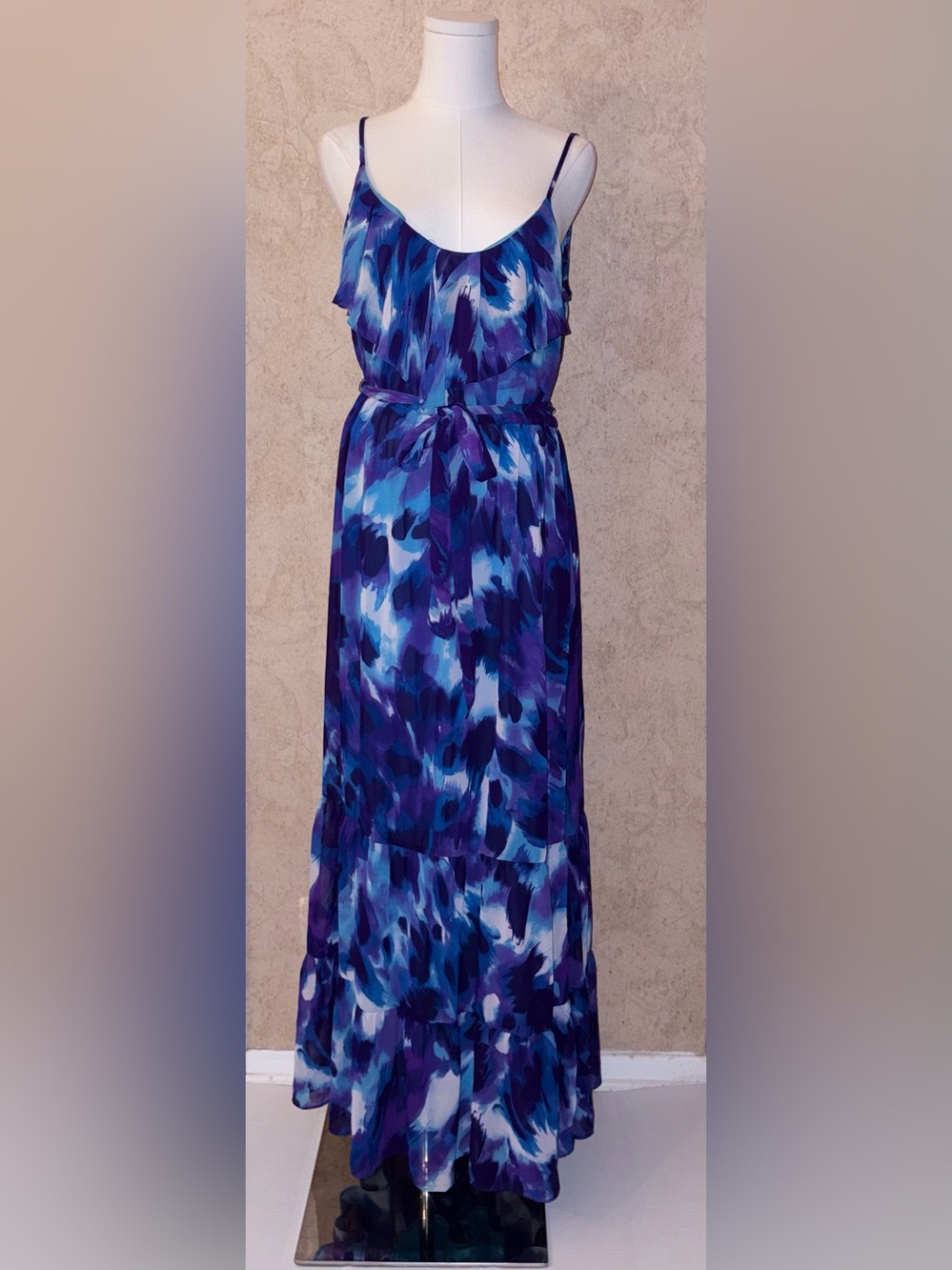 Bisou Bisou Bright Multicolor Maxi Dress